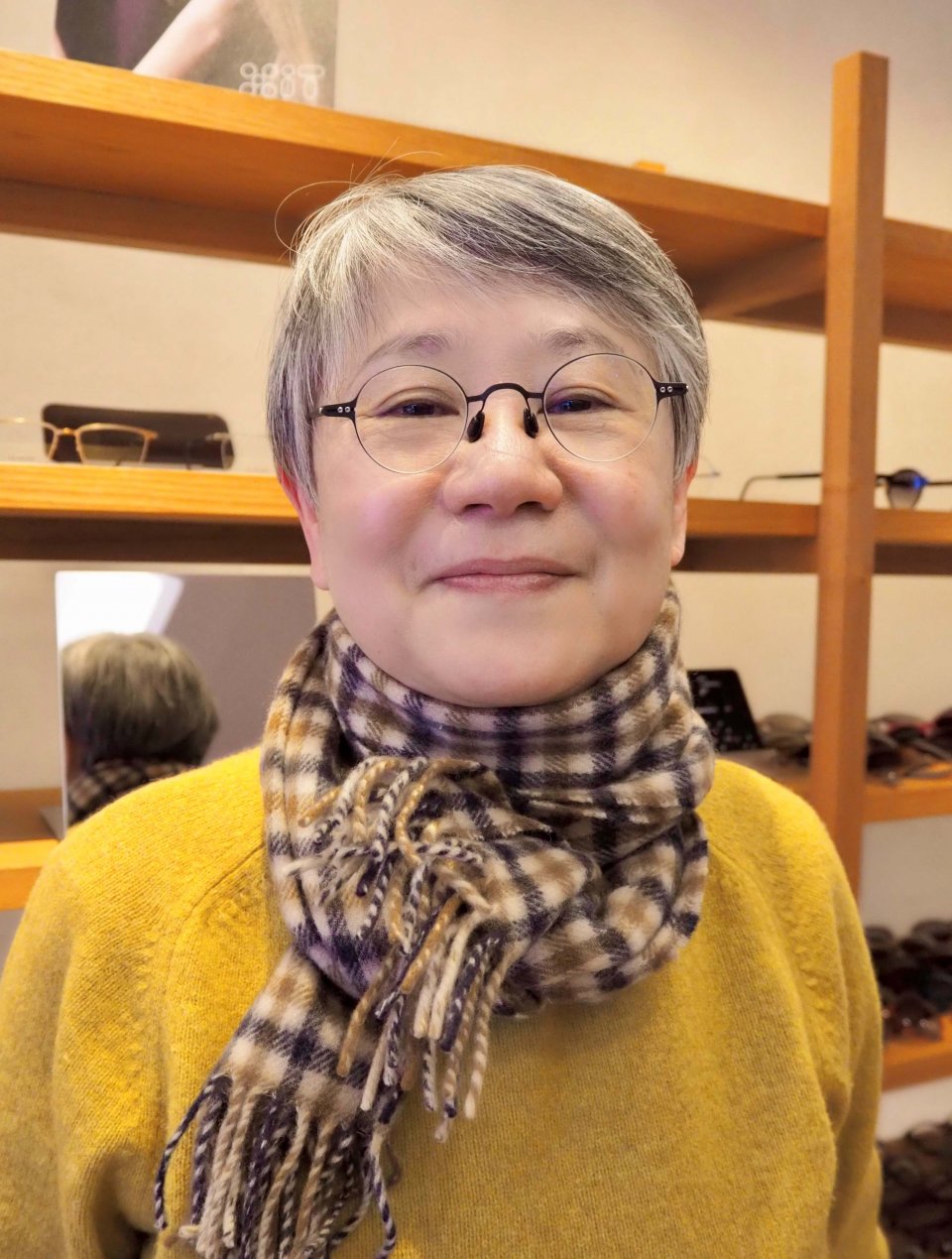 ストレスフリーなメガネの画像